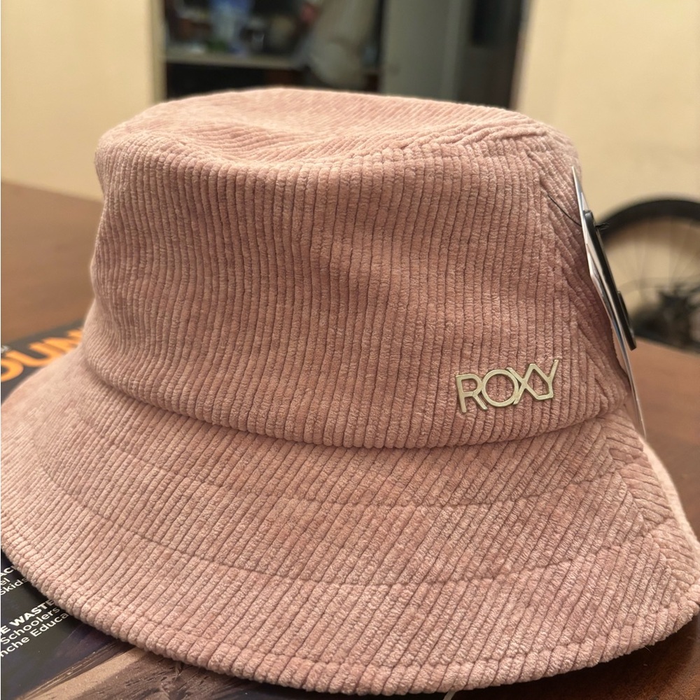 Roxy Blush Corduroy Bucket Hat